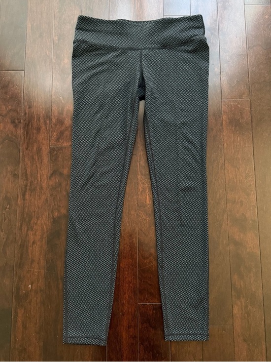 Prana Pants - PrAna Women’s Active Leggings Size S Geometric Print Black Gray Workout Gym